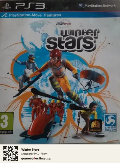 Winter Stars PlayStation 3, PAL box front