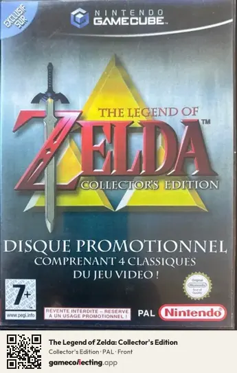 The Legend of Zelda: Collector's Edition Nintendo GameCube, PAL box front