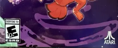 Bubsy 4D, the ESRB box on its front