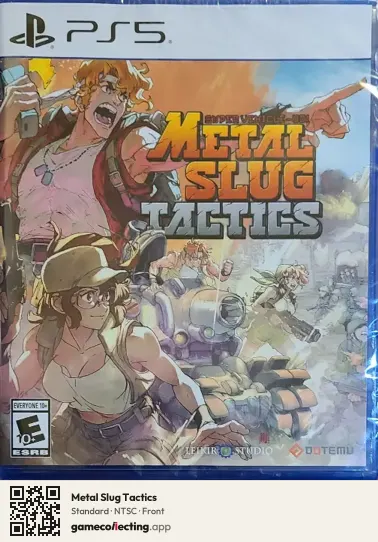 Metal Slug Tactics PlayStation 5, NTSC box front