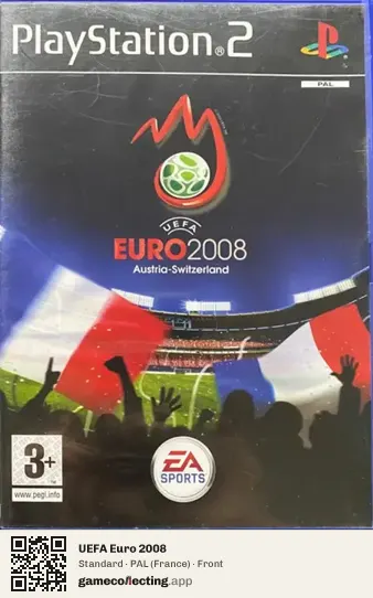 UEFA Euro 2008 PlayStation 2, France box front