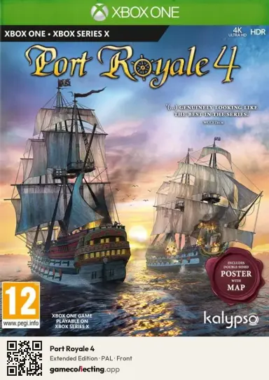 Port Royale 4 Xbox One, PAL box front