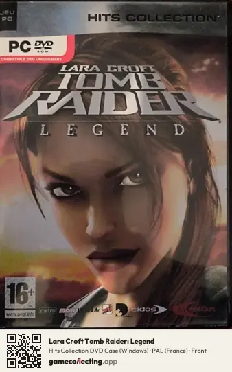 Lara Croft Tomb Raider: Legend Computer, France box front