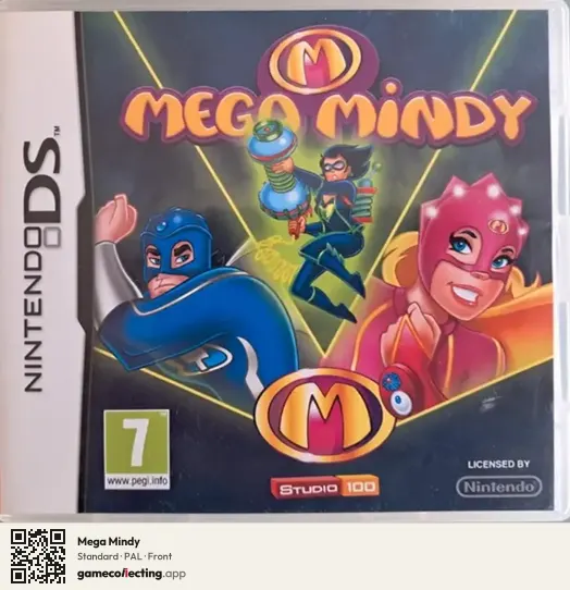 Mega Mindy Nintendo DS, PAL box front
