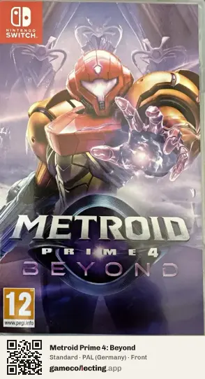 Metroid Prime 4: Beyond Nintendo Switch, Germany box front