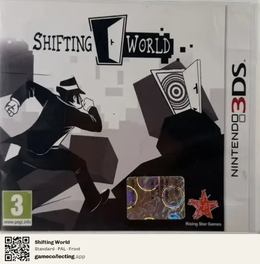 Shifting World Nintendo 3DS, PAL box front