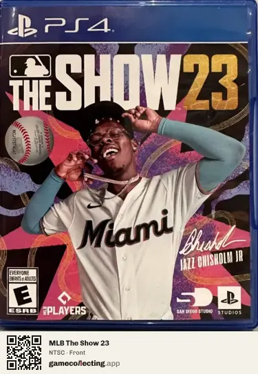 MLB The Show 23 PlayStation 4, NTSC box front
