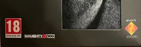 The Last of Us, the PEGI square on its front