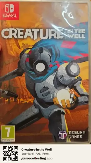 Creature in the Well Nintendo Switch, PAL box front