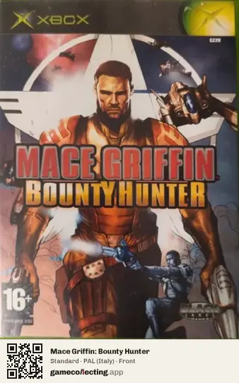 Mace Griffin: Bounty Hunter Xbox, Italy box front