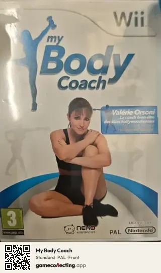 My Body Coach Nintendo Wii, PAL box front