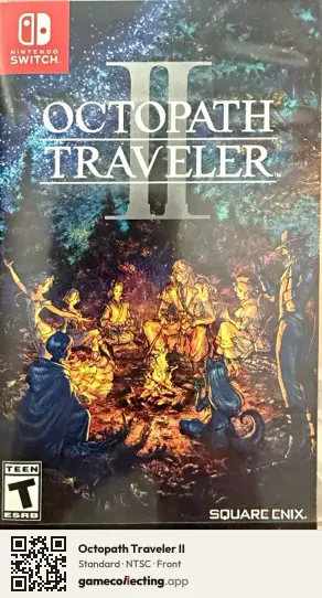 Octopath Traveler II Nintendo Switch, NTSC box front