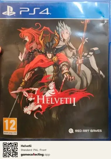 Helvetii PlayStation 4, PAL box front