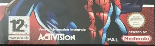 Ultimate Spider-Man, the PEGI square on its front