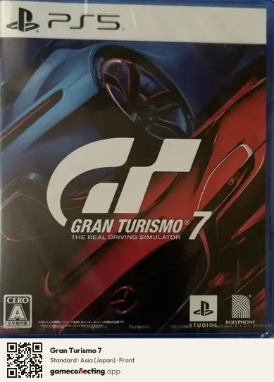 Gran Turismo 7 PlayStation 5, Asia box front