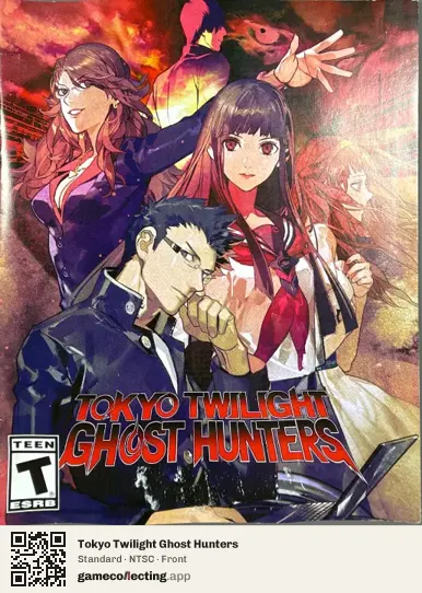 Tokyo Twilight Ghost Hunters PlayStation 3, NTSC box front