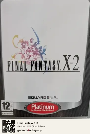 Final Fantasy X-2 PlayStation 2, Spain box front