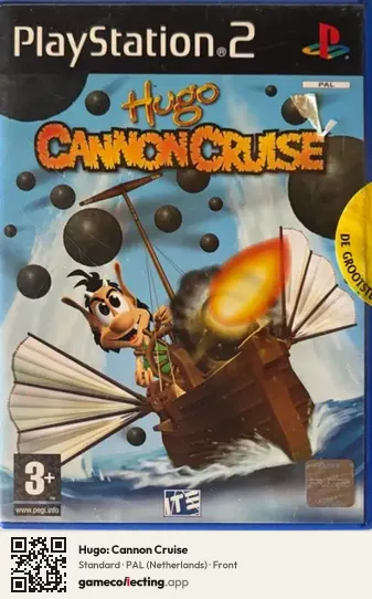 Hugo: Cannon Cruise PlayStation 2, Netherlands box front