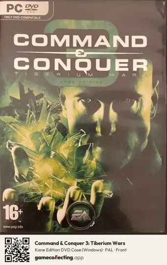Command & Conquer 3: Tiberium Wars Computer, PAL box front