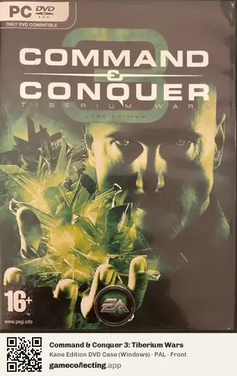 Command & Conquer 3: Tiberium Wars Computer, PAL box front