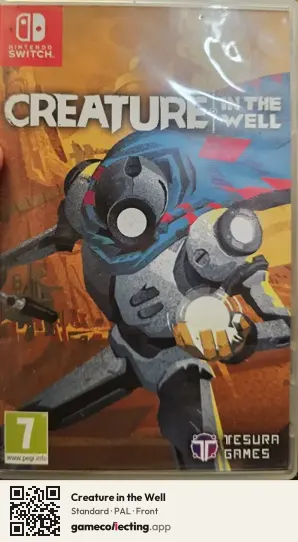 Creature in the Well Nintendo Switch, PAL box front