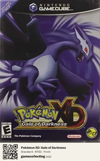 Pokémon XD: Gale of Darkness Nintendo GameCube, NTSC box front