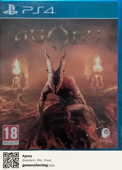 Agony PlayStation 4, PAL box front