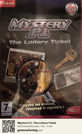 Mystery P.I.: The Lottery Ticket Computer, PAL box front