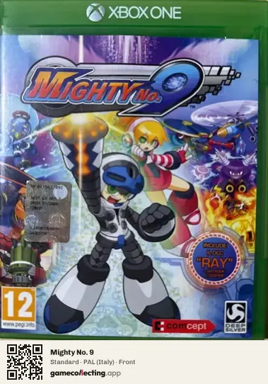 Mighty No. 9 Xbox One, Italy box front