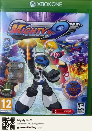 Mighty No. 9 Xbox One, Italy box front