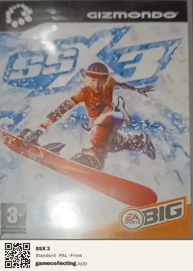 SSX 3 Gizmondo, PAL box front