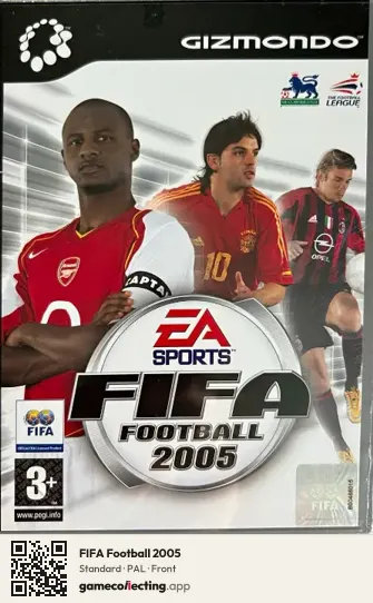 FIFA Football 2005 Gizmondo, PAL box front