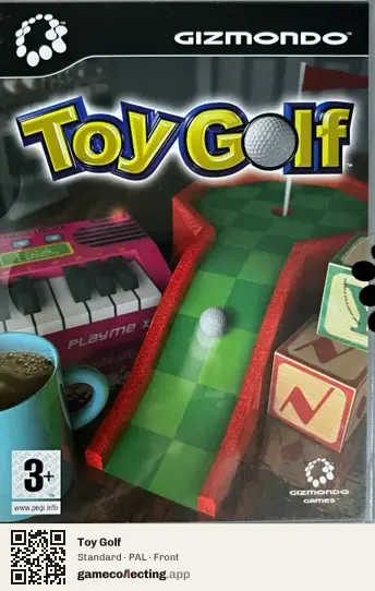 Toy Golf Gizmondo, PAL box front