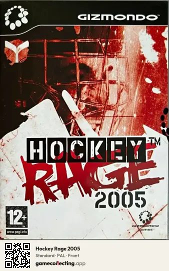 Hockey Rage 2005 Gizmondo, PAL box front