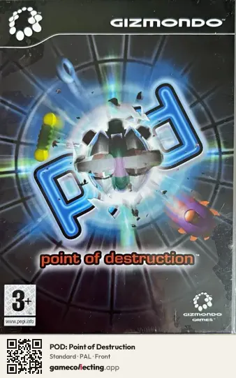 POD: Point of Destruction Gizmondo, PAL box front