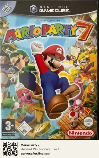 Mario Party 7 Nintendo GameCube, Germany box front