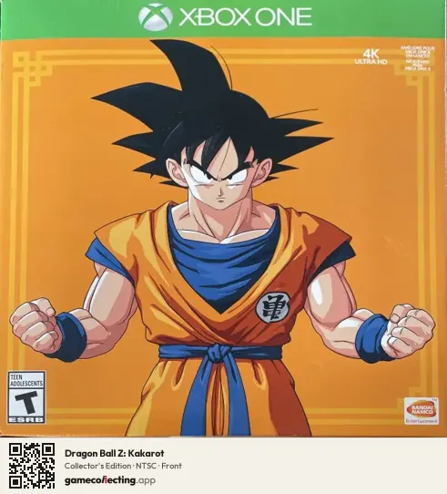 Dragon Ball Z: Kakarot Xbox One, NTSC box front