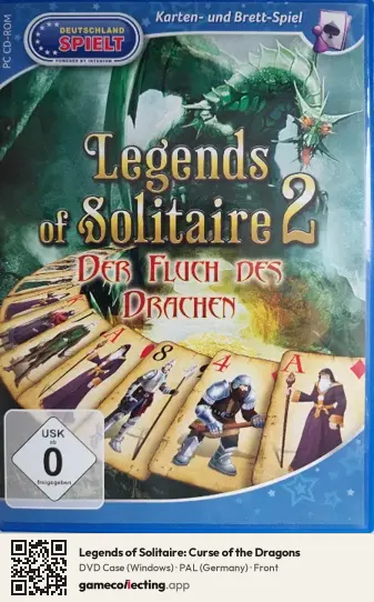 Legends of Solitaire: Curse of the Dragons Computer, Germany box front