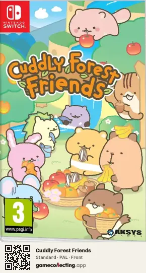 Cuddly Forest Friends Nintendo Switch, PAL box front