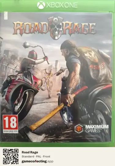 Road Rage Xbox One, PAL box front