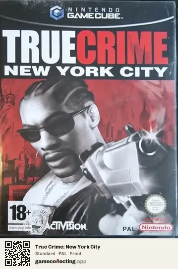 True Crime: New York City Nintendo GameCube, PAL box front