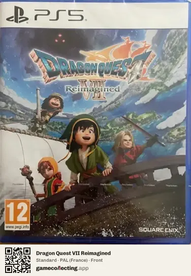 Dragon Quest VII Reimagined PlayStation 5, France box front