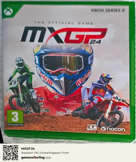 MXGP 24 Xbox Series X, United Kingdom box front