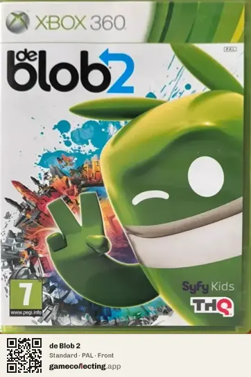 de Blob 2 Xbox 360, PAL box front
