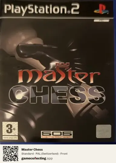 Master Chess PlayStation 2, Switzerland box front