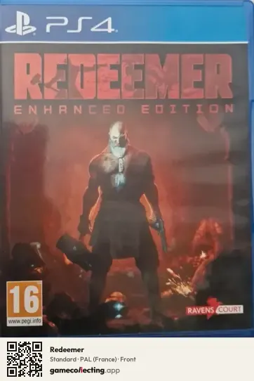 Redeemer PlayStation 4, France box front