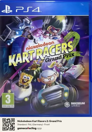 Nickelodeon Kart Racers 2: Grand Prix PlayStation 4, Germany box front