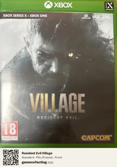 Resident Evil Village Xbox Series X, France box front