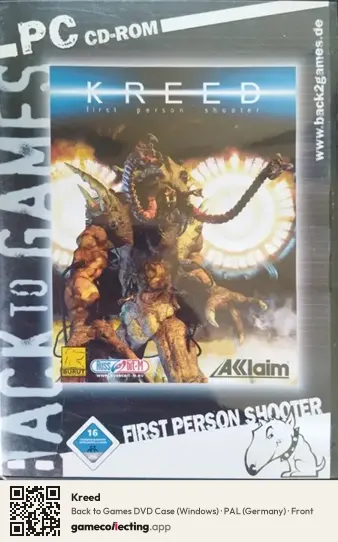 Kreed Computer, Germany box front