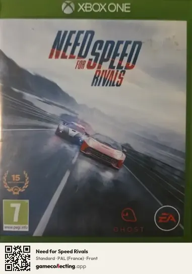 Need for Speed Rivals Xbox One, France box front